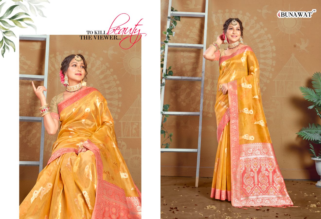 Alisha By Bunawat Designer Cotton Sarees Catalog
